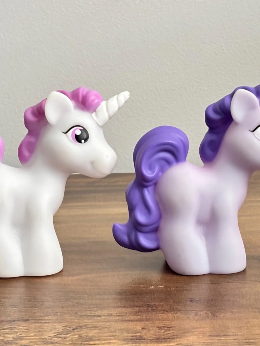 Step 2 Unicorn Toy Figures White Purple Pink Water Table Replacement Cake Topper